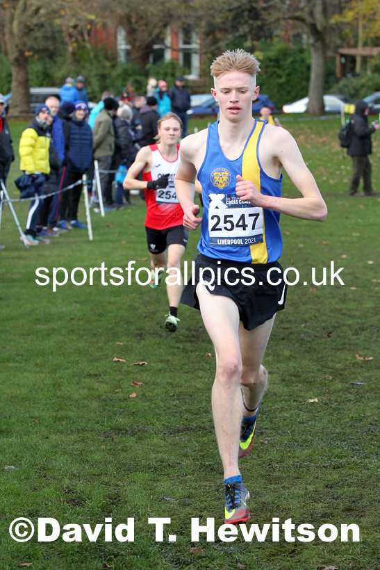 Mens under-20s, European Cross Country Championships Trials, Sefton Park, Liverpool. Photo: David T. Hewitson/Sports for All Pics